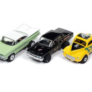 Auto World Thunderjet R2 Cars N Coffee HO Scale Slot Car - Set A