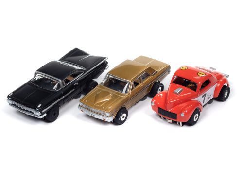 Auto World Thunderjet R2 Cars N Coffee HO Scale Slot Car - Set B - Image 2