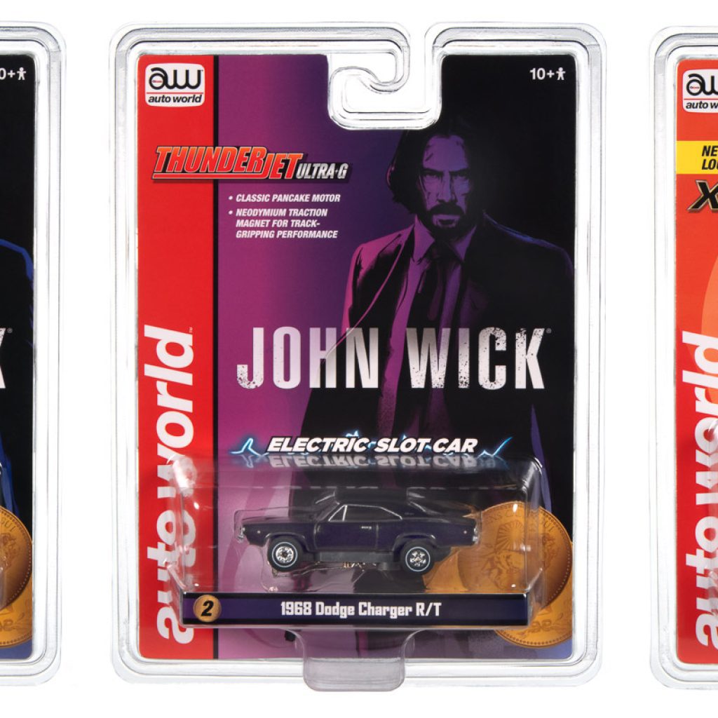 Auto World Thunderjet/Xtraction R1 Silver Screen Machines HO Scale Slot Car