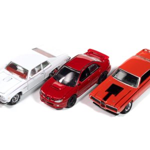 Johnny Lightning w/ Collector Tin 1:64 Die Cast Assortment 2024 R2 – Set A