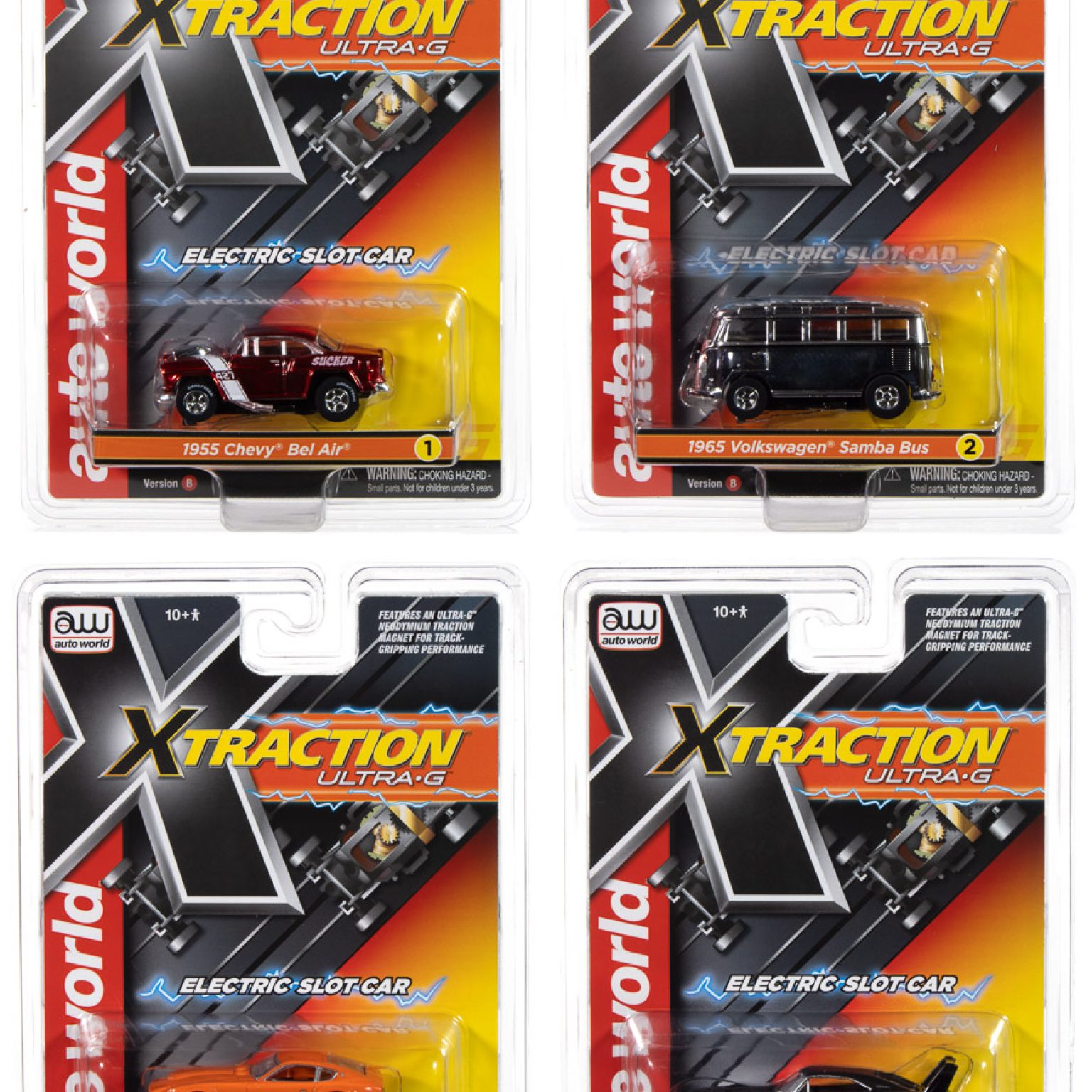 Auto World X-Traction 1965 Volkswagen Samba Bus Chrome HO Slot Car - BRS Hobbies Auto World X-Traction 1965 Volkswagen Samba Bus Chrome HO Slot Car - BRS Hobbies