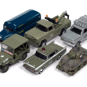 Johnny Lightning Military 2024 Release 2 Diecast - Set A