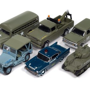 Johnny Lightning Military 2024 Release 2 Diecast - Set B