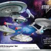 AMT Star Trek U.S.S. Enterprise Four Ship Set 1:2500 Scale Model Kit
