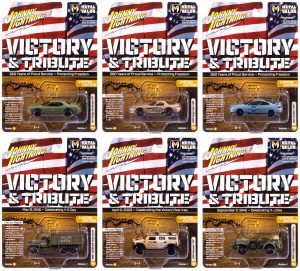 Johnny Lightning Military 2025 Release 1 Diecast - Set B