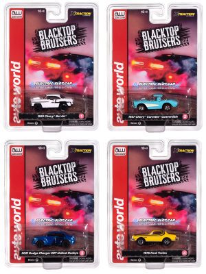 Auto World 2025 Release 2 X-Traction Blacktop Bruisers - Version B