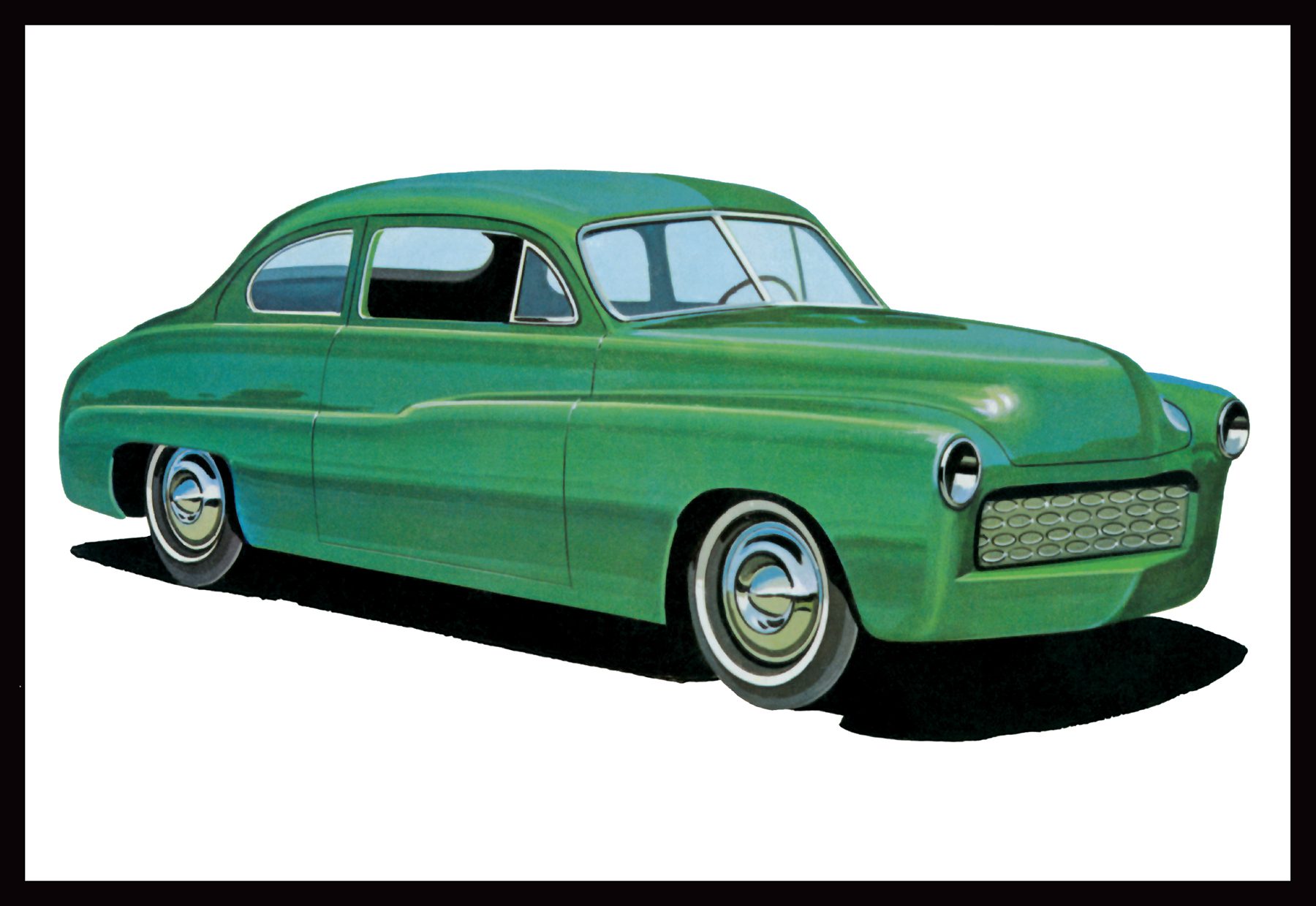 AMT 1949 Mercury Club Coupe 1:25 Scale Model Kit