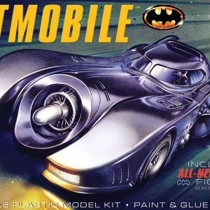 AMT 1989 Batmobile w/Seated Batman Figure 1:25 Scale Model Kit