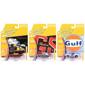 Johnny Lightning Muscle Car 2025 Release 1 1:64 Diecast – Set A