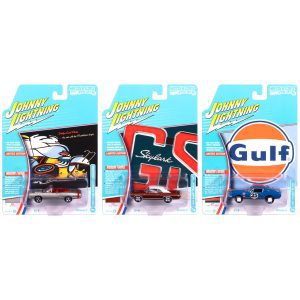 Johnny Lightning Muscle Car 2025 Release 1 1:64 Diecast – Set B
