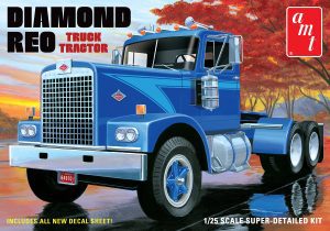 AMT Diamond Reo Truck Tractor 1:25 Scale Model Kit