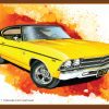 AMT 1969 Chevy Chevelle SS 396 Hardtop 1:25 Scale Model Kit