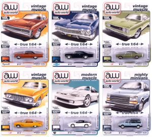 Auto World Premium 2025 Release 2 1:64 Diecast - Set A