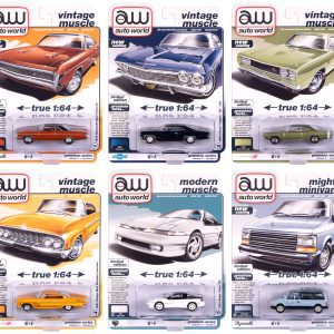 Auto World Premium 2025 Release 2 1:64 Diecast - Set A