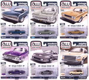 Auto World Premium 2025 Release 2 1:64 Diecast - Set B