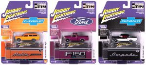 Johnny Lightning with Collector Tin 1:64 Diecast 2025 Release 2 - Set B