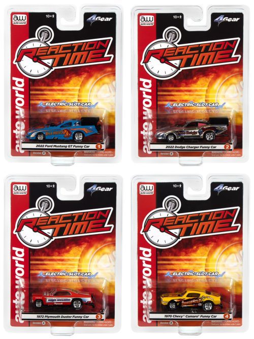 Auto World 4Gear Reaction Time HO Scale Slot Car - Version A