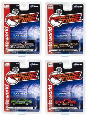 Auto World 4Gear Reaction Time HO Scale Slot Car - Version B
