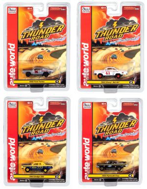 Auto World Thunderjet Thunder Road HO Scale Slot Car Version A