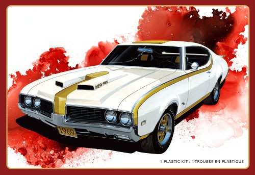 AMT 1969 Hurst Oldsmobile Cutlass 1:25 Scale Model Kit