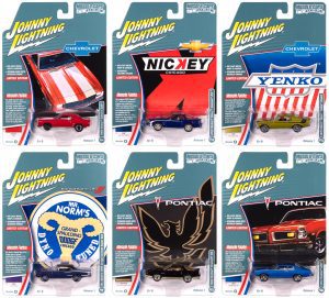 Johnny Lightning Muscle Cars USA 2025 Release 1 1:64 Diecast - Set B