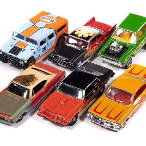 Johnny Lightning Street Freaks 2025 Release 1 1:64 Scale Diecast - Set A