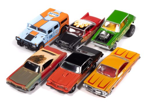 Johnny Lightning Street Freaks 2025 Release 1 1:64 Scale Diecast - Set A