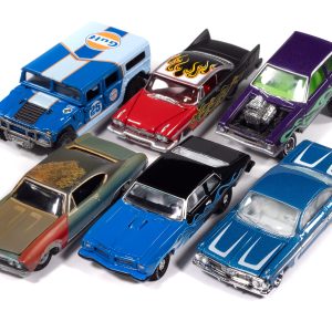 Johnny Lightning Street Freaks 2025 Release 1 1:64 Scale Diecast - Set B