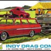 AMT Indy Drag Combo (Chevy II Wagon, Funny Car and Trailer) 1:25 Scale Model Kit