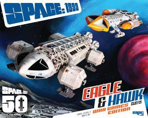 MPC Space 1999: Eagle & Hawk War Games Edition 1:72 Scale Model Kit